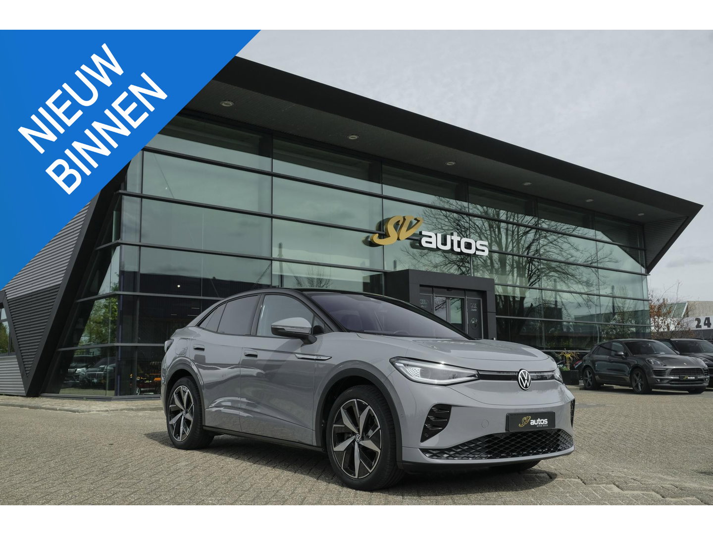 Volkswagen ID.5 GTX 300pk 77 kWh Sportstoelen Warmtepomp Trekhaak elektrisch NLauto 1e Eigenaar