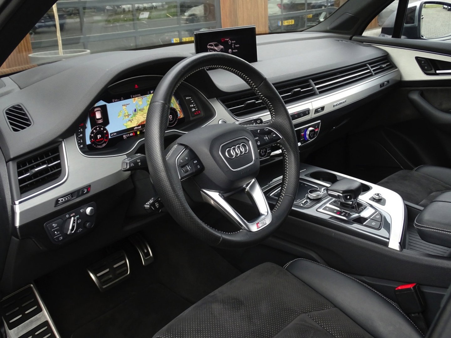 Audi Q7 3.0 TFSI V6T 334PK Quattro / S-Line / Nachtzicht / 360° / 7 Pers