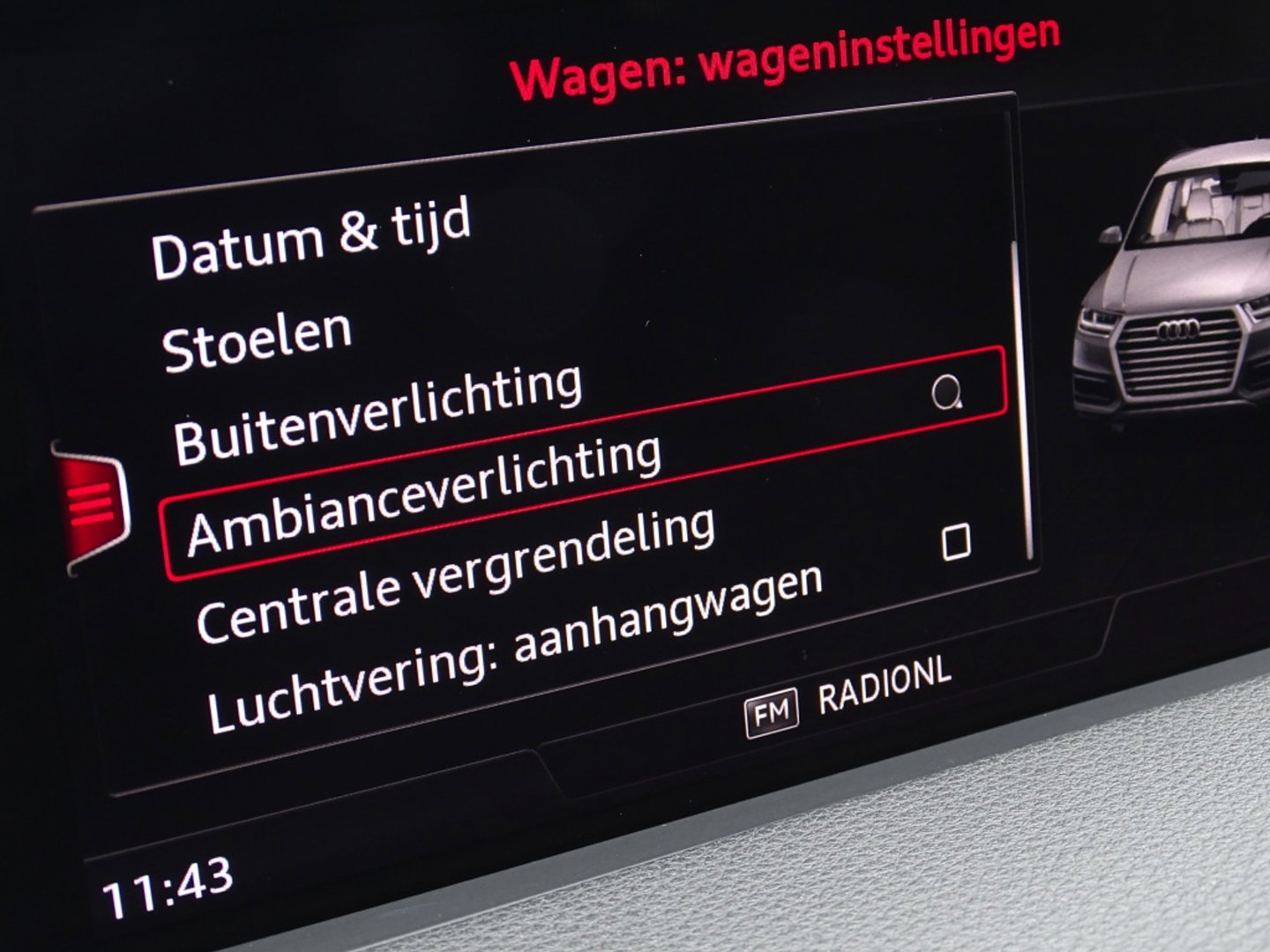 Audi Q7 3.0 TFSI V6T 334PK Quattro / S-Line / Nachtzicht / 360° / 7 Pers