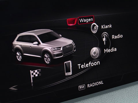 Audi Q7 3.0 TFSI V6T 334PK Quattro / S-Line / Nachtzicht / 360° / 7 Pers