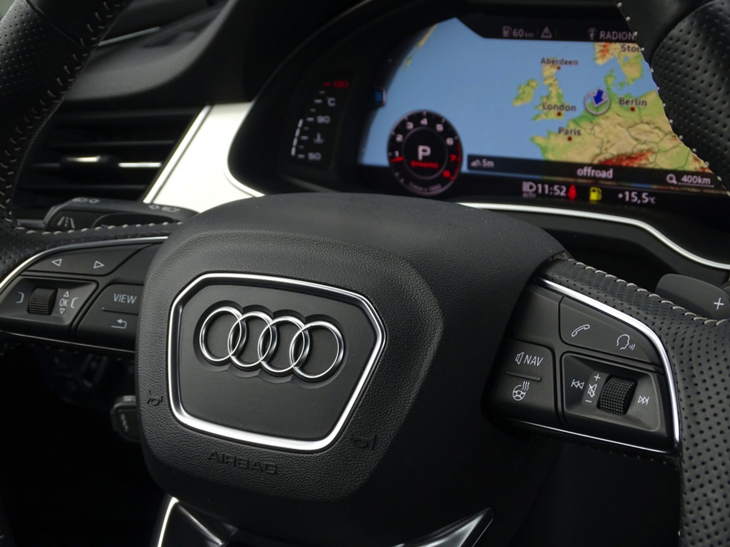 Audi Q7 3.0 TFSI V6T 334PK Quattro / S-Line / Nachtzicht / 360° / 7 Pers