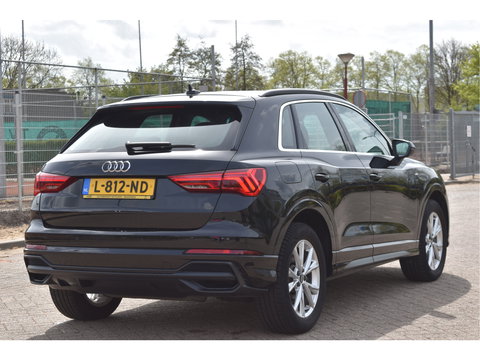 Audi Q3 45 TFSI e S edition S-Line 245 PK | NL-Auto | Keyless | Carplay | Virtual cockpit | DAB | Elekt.trekhaak | Full LED | Allweathers