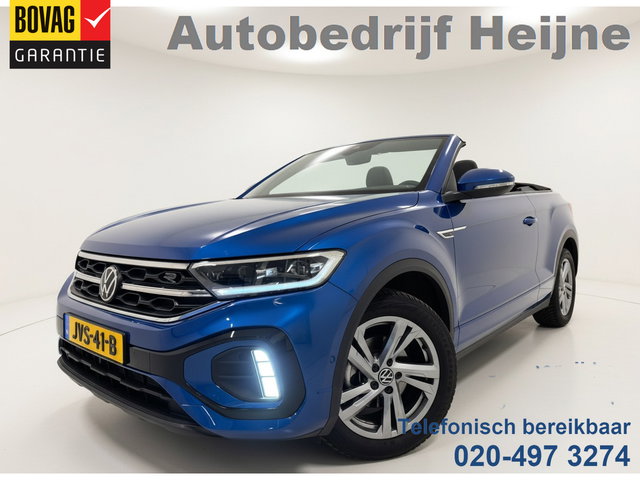 Volkswagen T-Roc - Cabrio 1.5 TSI 150PK DSG R-LINE SPORT LED/NAVI/CARPLAY/FABRIEKS GARANTIE