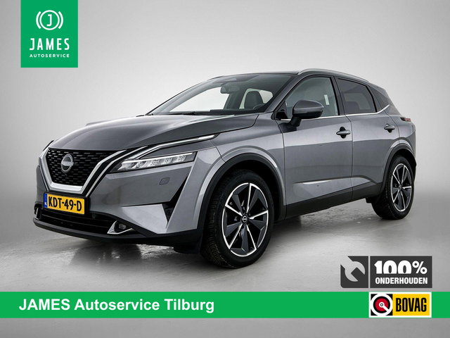 Nissan QASHQAI - 1.3 MHEV Xtronic Tekna Plus PANORAMADAK | LEER | MEM. STOEL | MASSAGE | BOSE