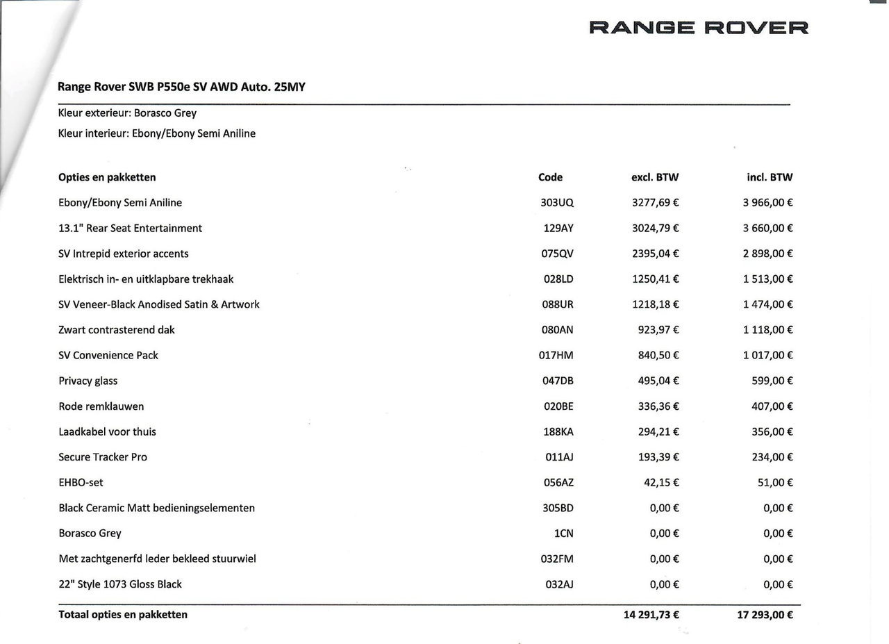Land Rover Range Rover