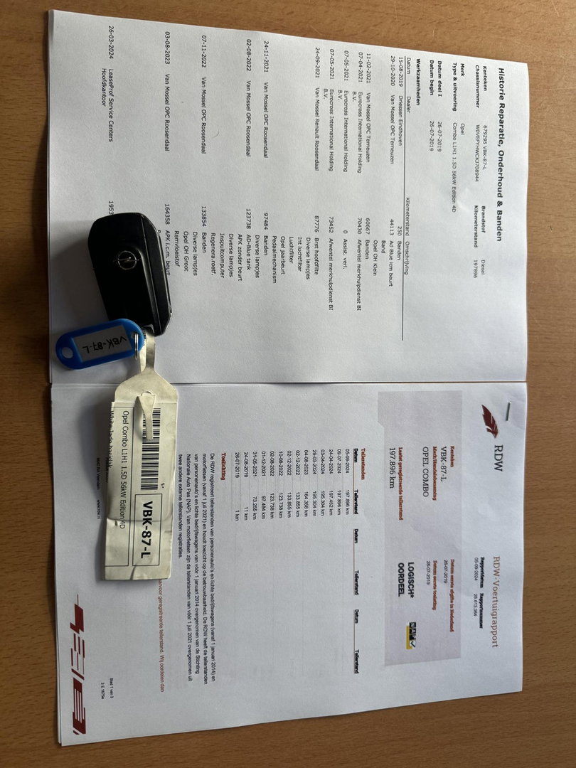 Opel Combo 1.5D L1H1 Edition AIRCO / CRUISE CONTROLE / EURO 6 / DEALER ONDERHOUDEN