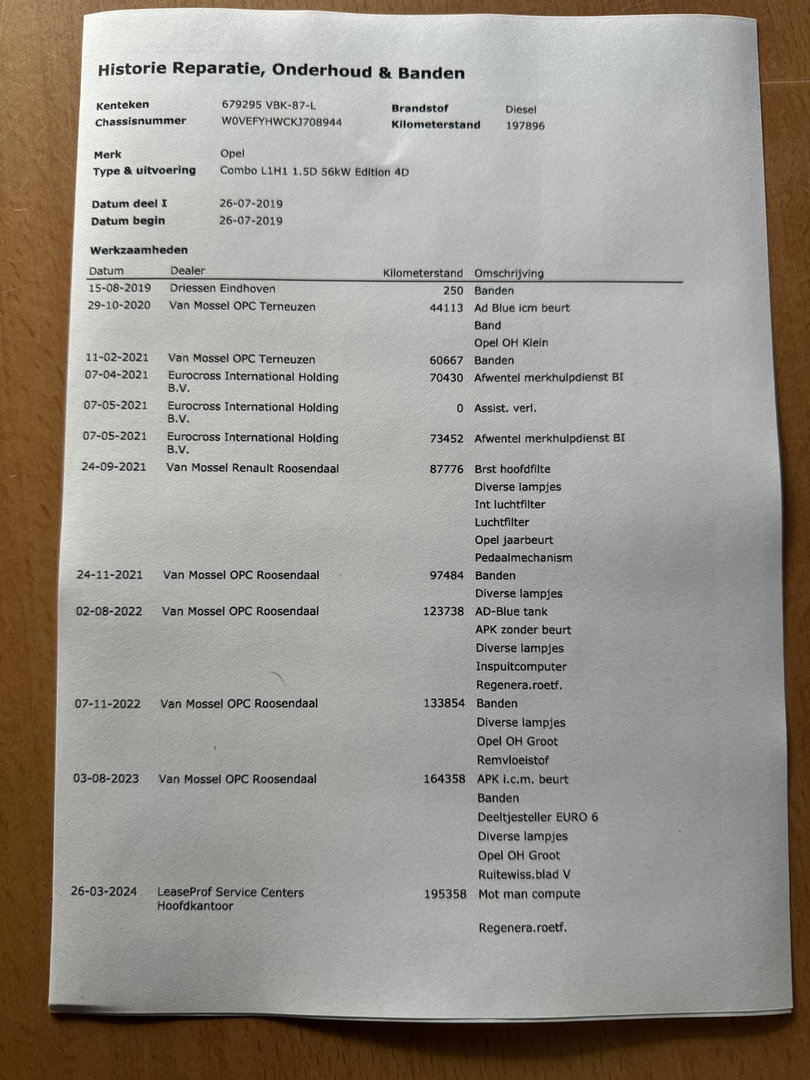 Opel Combo 1.5D L1H1 Edition AIRCO / CRUISE CONTROLE / EURO 6 / DEALER ONDERHOUDEN