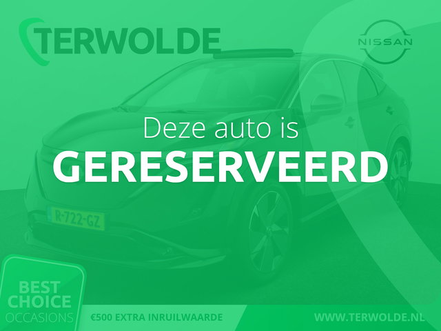 Nissan ARIYA - Advance 66 kWh | 22 KW Lader | Schuif-Kanteldak | 20 inch velgen |