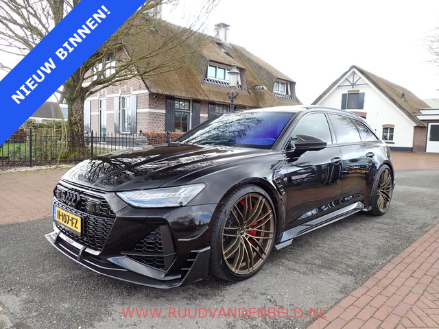 Audi RS6 - RS6-R ABT QUATTRO 800PK AKRAPOVIC + EVENTURI PANODAK/KERAMISCH/B&O/STOELVENT/360*