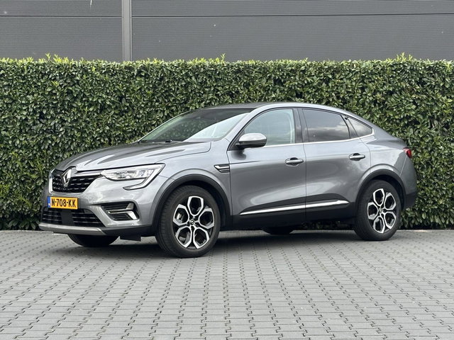 Renault Arkana - 1.6 E-Tech Hybrid 145 INTENS, NL AUTO, NAP LOGISCH, NAVIGATIE, LANE ASSIST, ADAPT CRUISE CONTROL, CLIMATE CONTROL, STOEL/STUURVERWARMING, HALF LEDER, LICHTMETAAL 18"