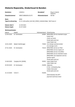 BMW X1 xDrive25e Executive CAMERA / CARPLAY / HEAD UP DISPLAY / LEDER / LED / CRUISE CONTROLE / STOELVERWARMING