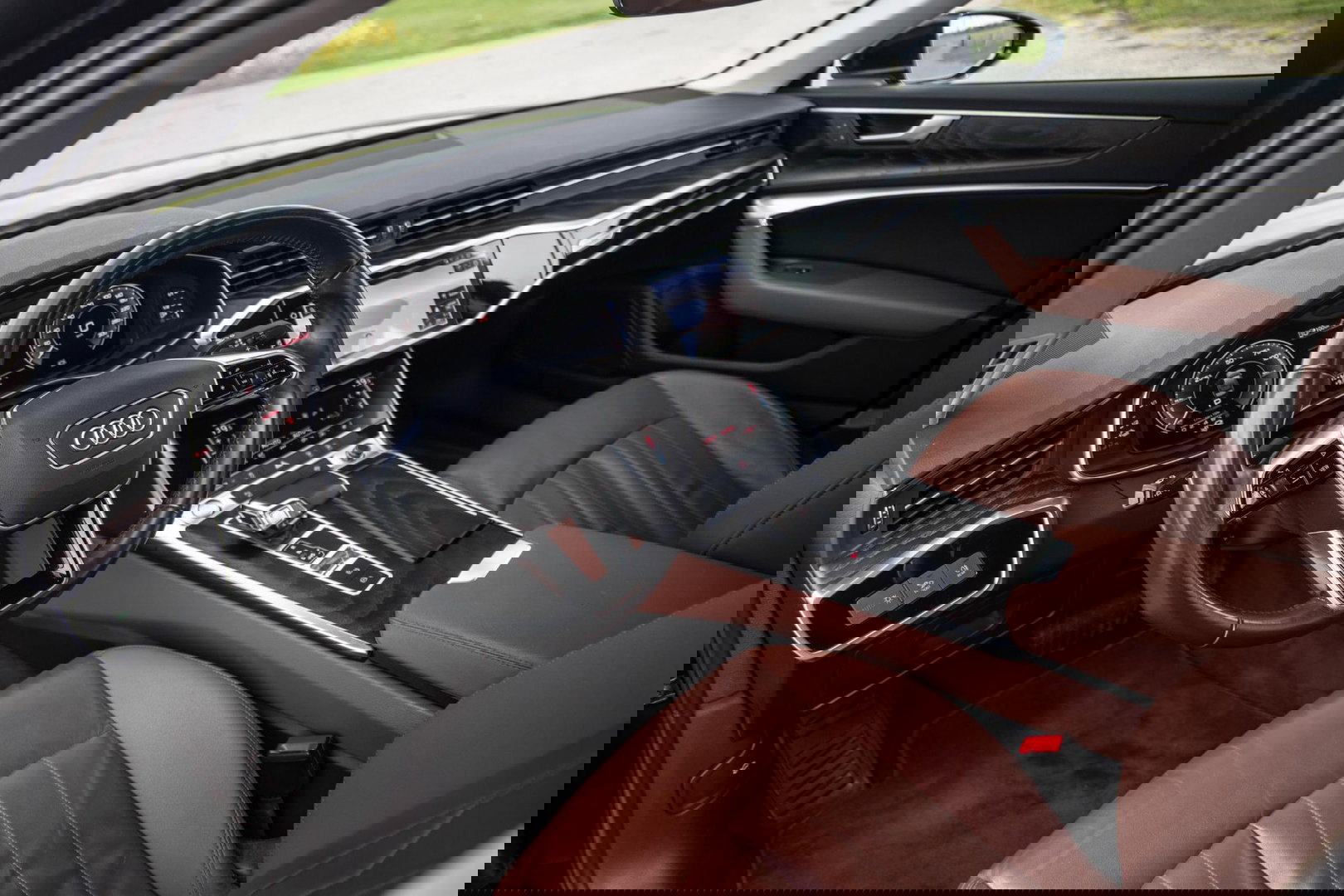 Audi A6 Avant 50 TFSI e quattro Advanced edition BRUIN LEER / CARPLAY / BTW AUTO / KEYLESS / DEALER ONDERHOUDEN