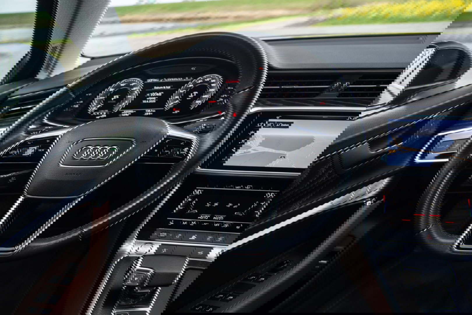 Audi A6 Avant 50 TFSI e quattro Advanced edition BRUIN LEER / CARPLAY / BTW AUTO / KEYLESS / DEALER ONDERHOUDEN