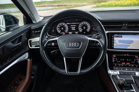 Audi A6 Avant 50 TFSI e quattro Advanced edition BRUIN LEER / CARPLAY / BTW AUTO / KEYLESS / DEALER ONDERHOUDEN