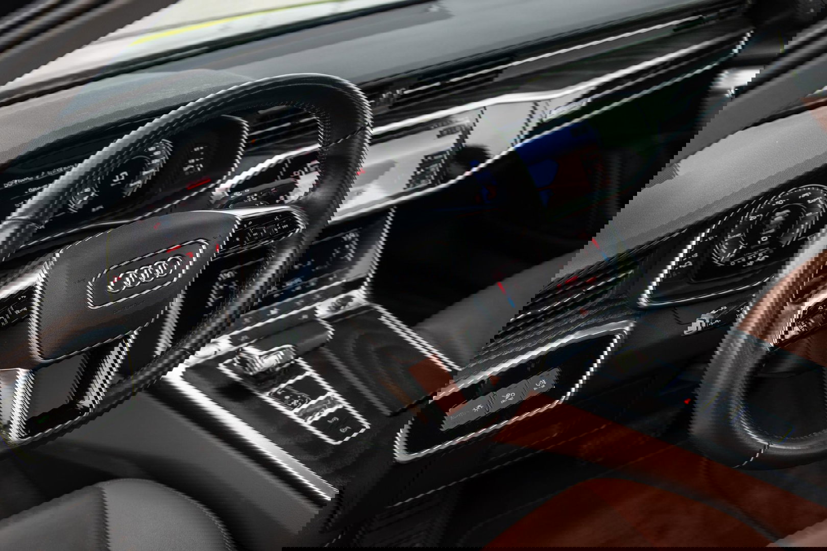 Audi A6 Avant 50 TFSI e quattro Advanced edition BRUIN LEER / CARPLAY / BTW AUTO / KEYLESS / DEALER ONDERHOUDEN