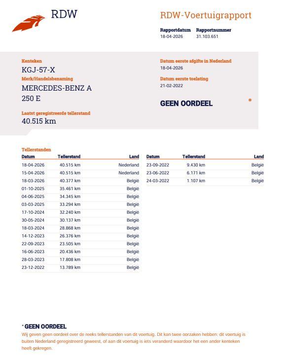 Mercedes-Benz A-Klasse 250 e Business Line CARPLAY / CAMERA / LEER / DEALER ONDERHOUDEN