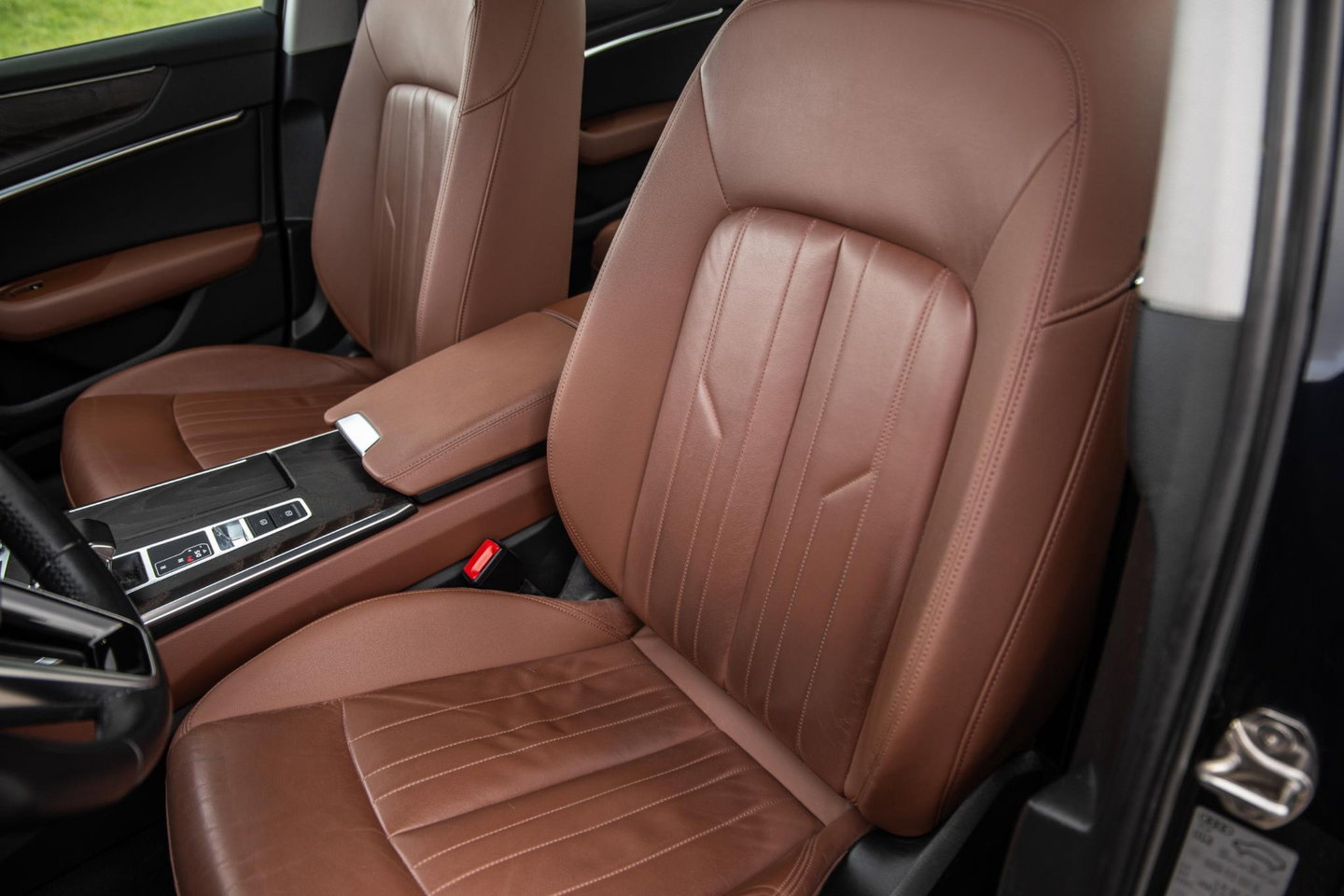 Audi A6 Avant 50 TFSI e quattro Advanced edition BRUIN LEER / CARPLAY / BTW AUTO / KEYLESS / DEALER ONDERHOUDEN