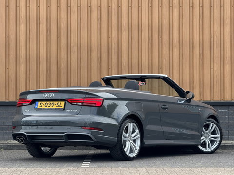 Audi A3 Cabriolet 35 TFSI CoD Design Pro Line Plus | S Line | 150 Pk | Apple Carplay | Android Auto | Nekverwarming | Stuurverwarming | Stoelverwarming | Adaptieve Cruise Control | Lane Assist |