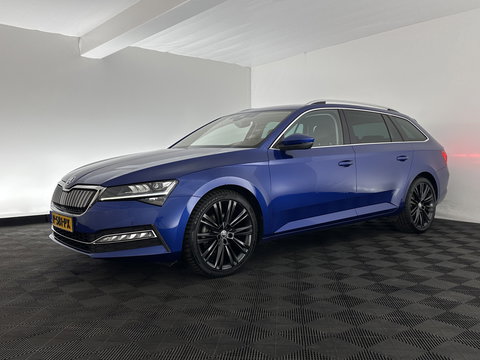 Škoda Superb Combi 1.4 TSI iV Sportline Business (Plug-in) (INCL.BTW) *PANO | ADAPTIVE-CRUISE | LEATHER-MICROFIBRE | FULL-LED | BLINDSPOT | MEMORY-PACK | TOP-VIEW | HEATED-COMFORTSEATS | KEYLESS | DIGI-COCKPIT | NAVI-FULLMAP | ECC | PDC | 19''ALU*