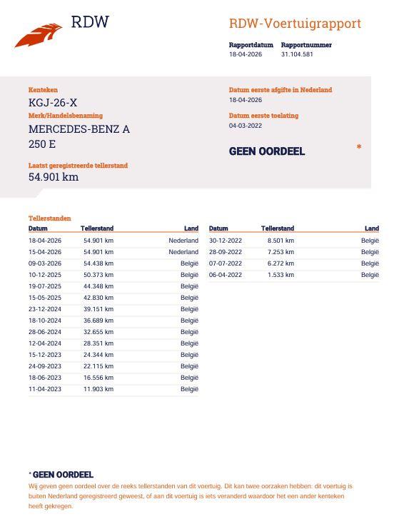 Mercedes-Benz A-Klasse 250 e Business Line CARPLAY / LEER / CAMERA / CRUISE CONTROLE / DEALER ONDERHOUDEN