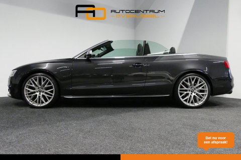 Audi S5 Cabriolet 3.0 TFSI quattro Pro Line / S Sportstoelen / Carbon interieur / Elektr. verstelbare voorstoelen (links met memory) / Bi-xenon verlichting / Magnetic Ride / Bang & Olufsen Sound System / Stoelverwarming / Luxe lederen bekleding / Navigatie / Clim