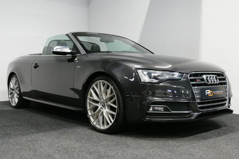 Audi S5 Cabriolet 3.0 TFSI quattro Pro Line / S Sportstoelen / Carbon interieur / Elektr. verstelbare voorstoelen (links met memory) / Bi-xenon verlichting / Magnetic Ride / Bang & Olufsen Sound System / Stoelverwarming / Luxe lederen bekleding / Navigatie / Clim