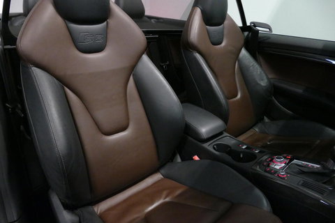 Audi S5 Cabriolet 3.0 TFSI quattro Pro Line / S Sportstoelen / Carbon interieur / Elektr. verstelbare voorstoelen (links met memory) / Bi-xenon verlichting / Magnetic Ride / Bang & Olufsen Sound System / Stoelverwarming / Luxe lederen bekleding / Navigatie / Clim