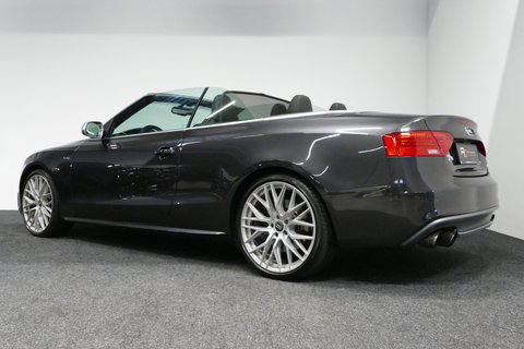 Audi S5 Cabriolet 3.0 TFSI quattro Pro Line / S Sportstoelen / Carbon interieur / Elektr. verstelbare voorstoelen (links met memory) / Bi-xenon verlichting / Magnetic Ride / Bang & Olufsen Sound System / Stoelverwarming / Luxe lederen bekleding / Navigatie / Clim