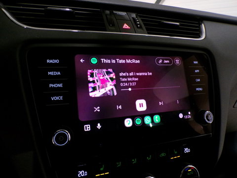 Škoda Octavia Combi 1.0 TSI Greentech Clever Edition "Origineel NL!" Automaat! Apple-Carplay Stoelverwarming Camera Navigatie