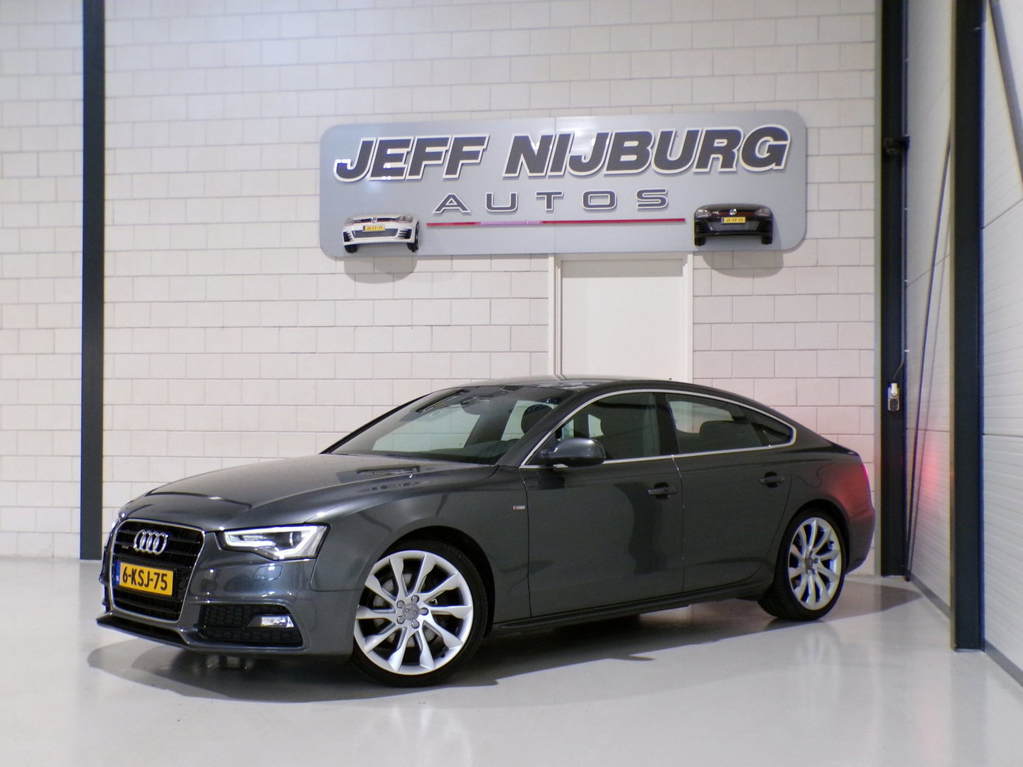 Audi A5 Sportback 2.0 TFSI Quattro 2X S-Line "Origineel NL!" Automaat! Xenon-LED Leer 19"Velgen Navigatie Bluetooth Parkeersenoren