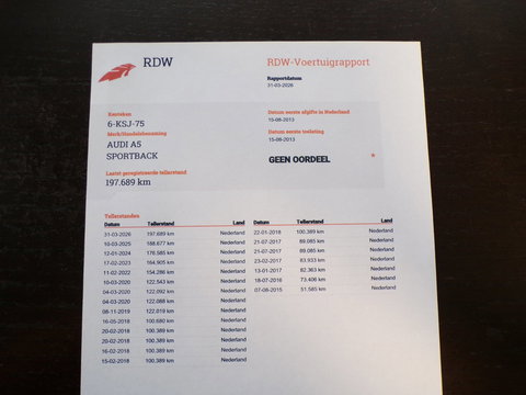 Audi A5 Sportback 2.0 TFSI Quattro 2X S-Line "Origineel NL!" Automaat! Xenon-LED Leer 19"Velgen Navigatie Bluetooth Parkeersenoren
