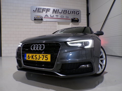 Audi A5 Sportback 2.0 TFSI Quattro 2X S-Line "Origineel NL!" Automaat! Xenon-LED Leer 19"Velgen Navigatie Bluetooth Parkeersenoren