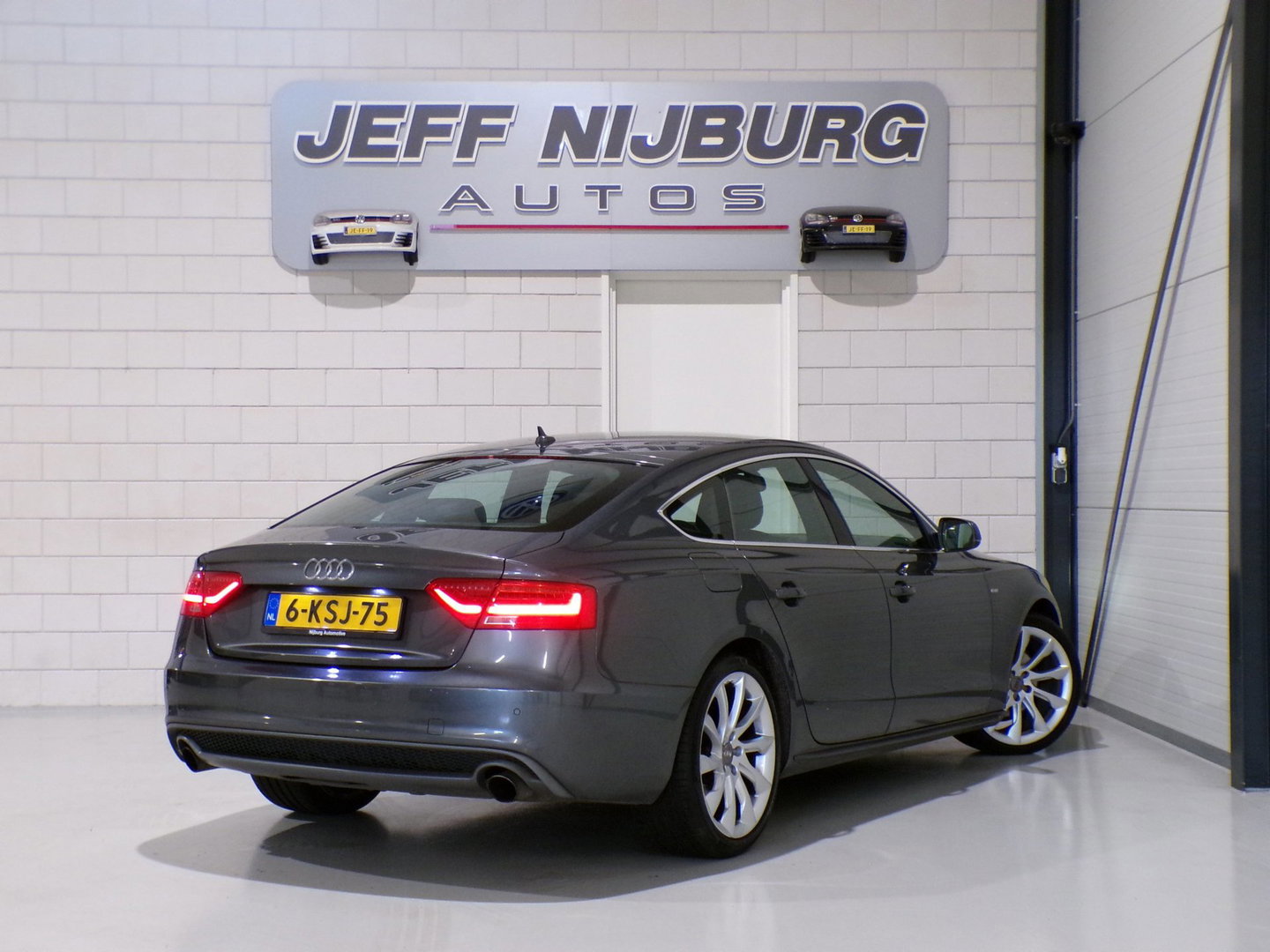 Audi A5 Sportback 2.0 TFSI Quattro 2X S-Line "Origineel NL!" Automaat! Xenon-LED Leer 19"Velgen Navigatie Bluetooth Parkeersenoren