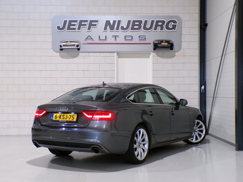 Audi A5 Sportback 2.0 TFSI Quattro 2X S-Line "Origineel NL!" Automaat! Xenon-LED Leer 19"Velgen Navigatie Bluetooth Parkeersenoren