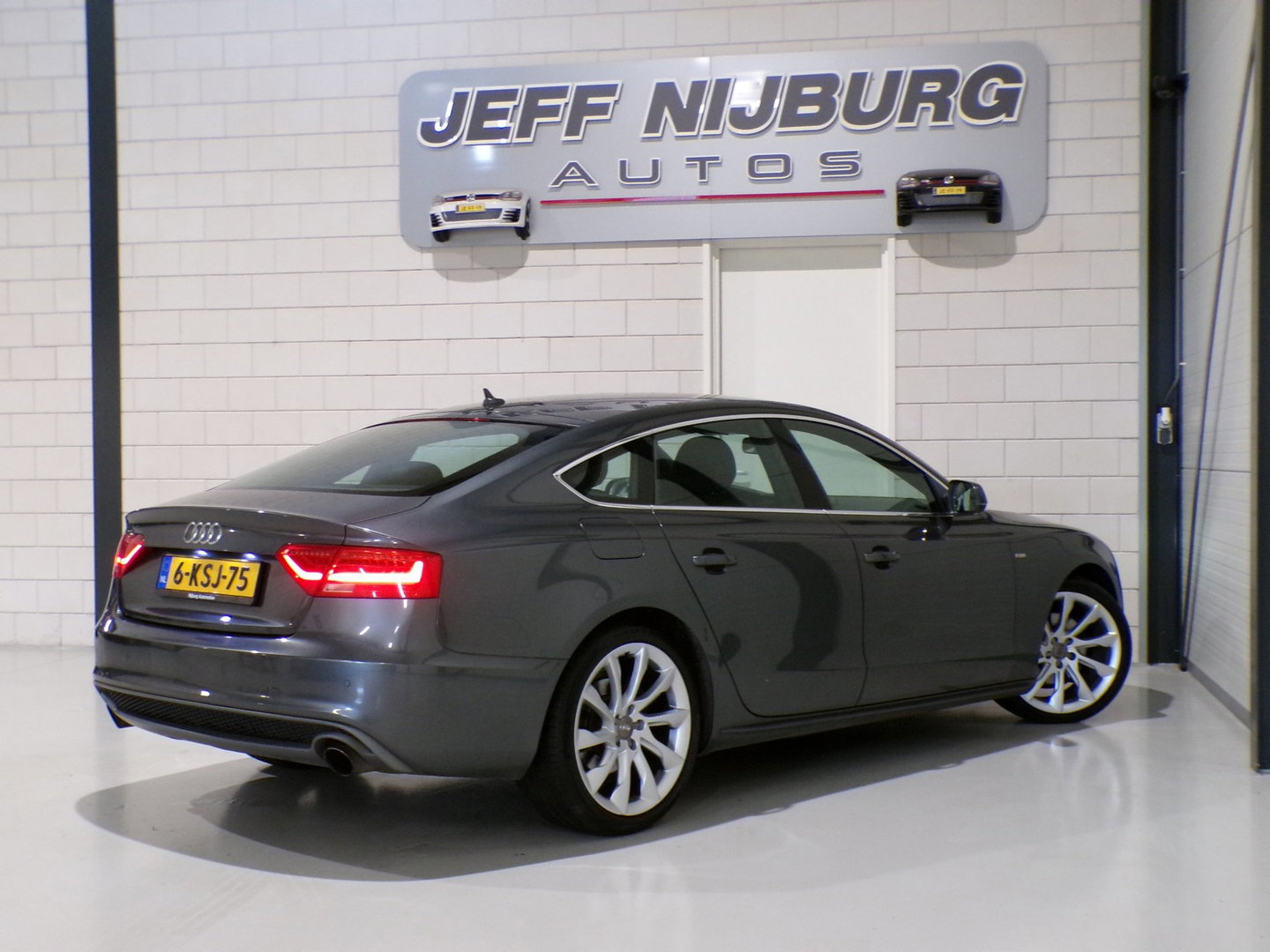Audi A5 Sportback 2.0 TFSI Quattro 2X S-Line "Origineel NL!" Automaat! Xenon-LED Leer 19"Velgen Navigatie Bluetooth Parkeersenoren