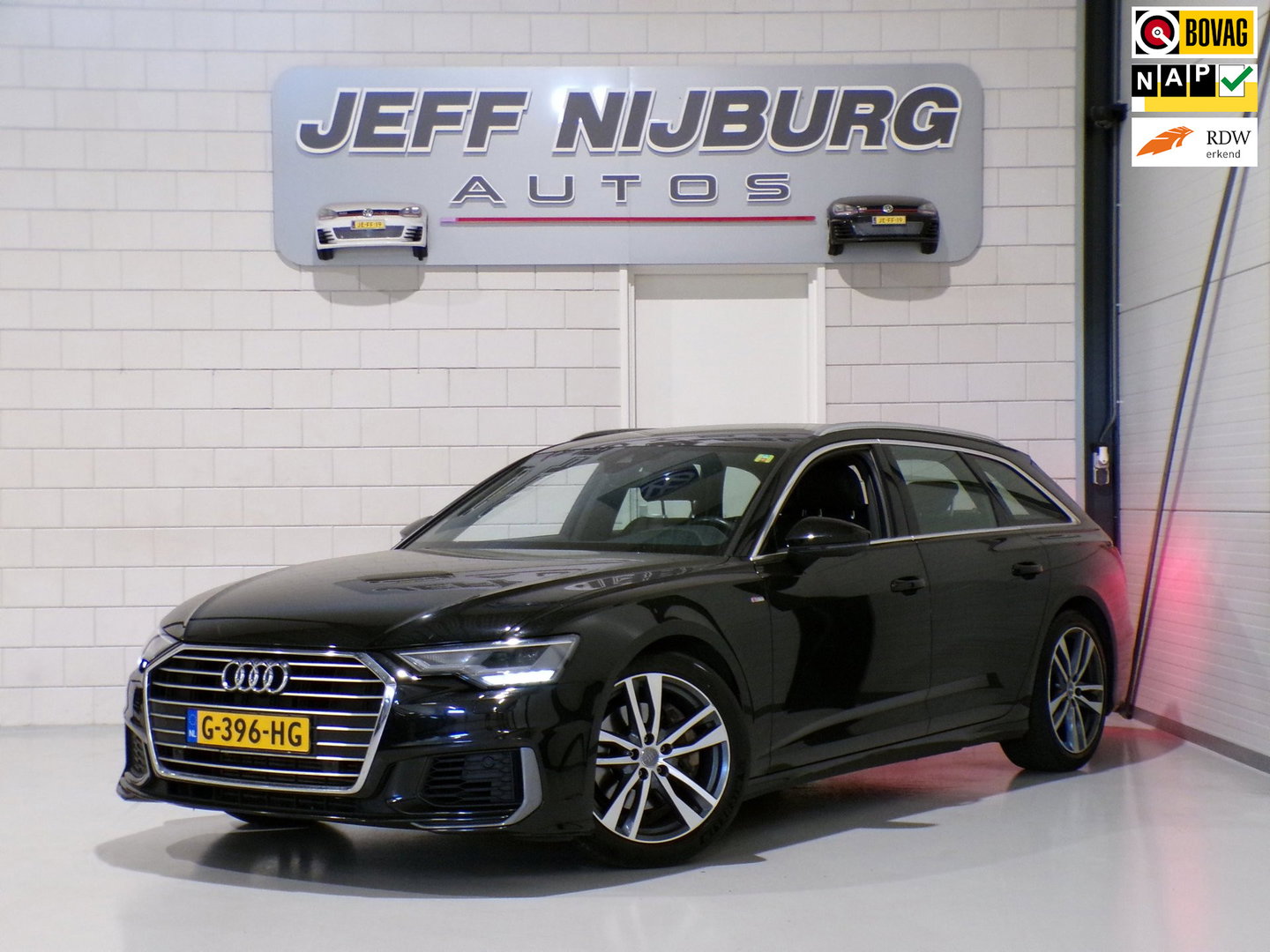 Audi A6 Avant 45 TFSI Sport S line Edition "Origineel NL!" Automaat! 2x S-Line Leer Apple-Carplay Virtual Stoelverwarming Memory