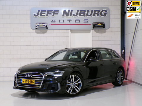 Audi A6 Avant 45 TFSI Sport S line Edition "Origineel NL!" Automaat! 2x S-Line Leer Apple-Carplay Virtual Stoelverwarming Memory