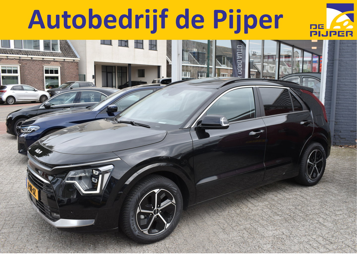 Kia Niro 1.6 GDi Hybrid DynamicPlusLine,ORGINEEL NEDERLANDSE AUTO | LEDER | SCHUIF/KANTELDAK| NATIONALE AUTOPAS | BOEKJES