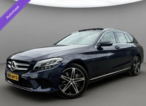 Mercedes-Benz C-Klasse - Estate 300 e Navi Cruise Leer Pano Led 2020 Uniek 55061 KM Gereden 2 De Eigenaar Perfecte Staat 100 % Dealer Onderhouden