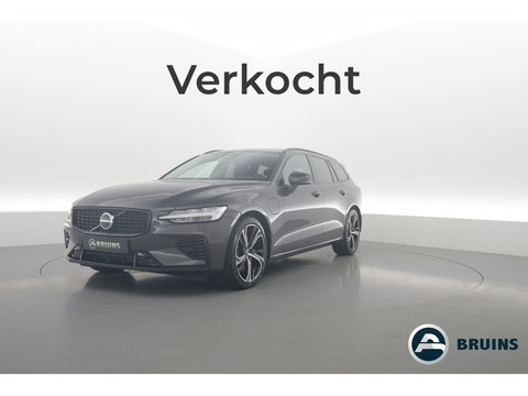 Volvo V60 T6 Recharge Plus Dark | Long Range | Pilot Assist | Trekhaak | Stoel + stuurver. | 19'' | H&K Audio |