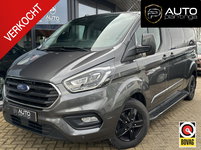 Ford Transit Custom - 320 2.0 TDCI L2H1 Platinum Edition DC | DIKKE BUS | Dubbel Cabine | 1e Eigenaar | AUTOMAAT | 5 Persoons | Stoelverwarming | Achteruitcamera | Lederen Bekleding |