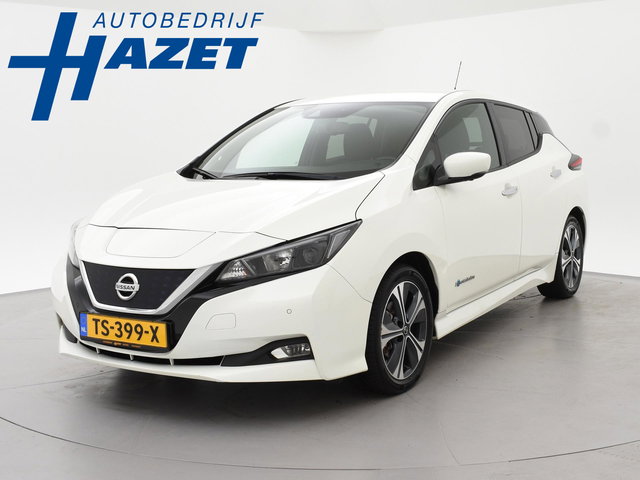 Nissan Leaf - N-CONNECTA 40 kWh + 360 CAMERA | STOELVERW. | CARPLAY | NAVIGATIE | 17 INCH | STUURVERWARMING