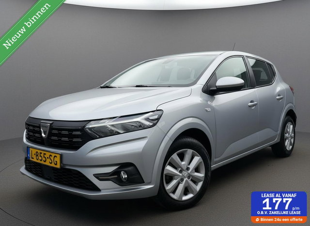 Dacia Sandero - 1.0 TCe LPG G3 Carplay Cruise Led NL Auto 2021 Zeer Zuinig Eerste Eigenaar Perfecte Staat