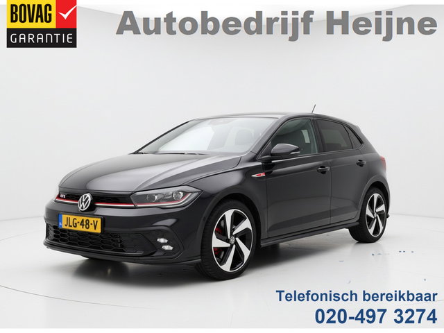 Volkswagen Polo - GTI 2.0 TSI 210PK DSG STOELVERW VIRTUAL/IQ-LED/CARPLAY FABRIEKS GARANTIE