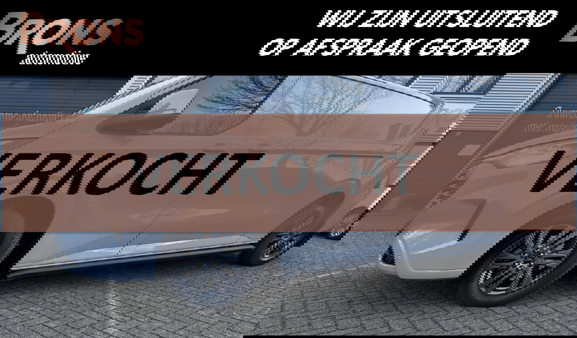 Ford Transit Custom 300 2.0 TDCI L2H1 Limited L+R Schuifdeur l Trekhaak l Sidebars