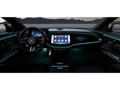 Mercedes-Benz E-Klasse Estate E53 AMG 612pk 4MATIC+ Panoramadak *BTW* Burmester 4d Massage Superscreen Stoelkoeling Trekhaak BOMVOL!! Alpin grau