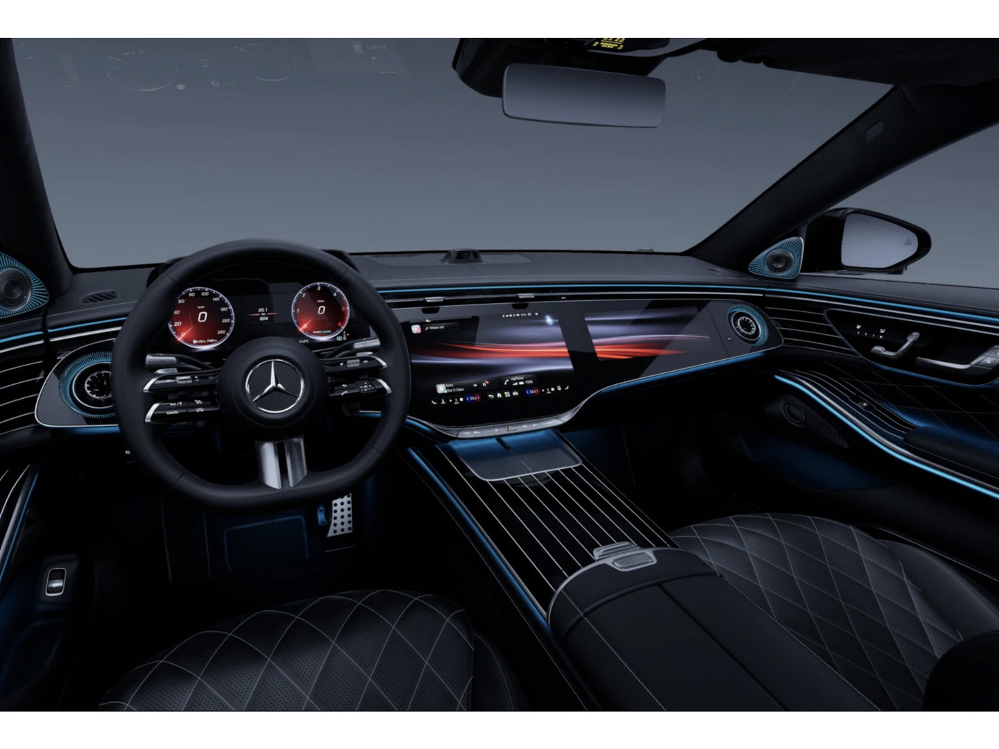 Mercedes-Benz S-Klasse S450d AMG 390pk Lang MODEL 2027 VOL!! Chauffeurspakket Rear entertainment 4-seater *BTW* Q4 levering!!