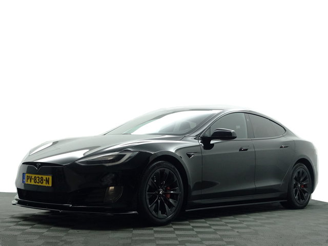 Tesla Model S - 75 Maxton S Aut- SOH 88%, Panoramadak, Full Memory, Rode Kemklauw