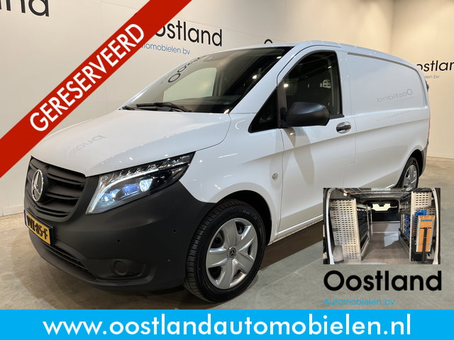 Mercedes-Benz Vito - 116 CDI Automaat RDW Servicebus / Sortimo Inrichting / Euro 6 / 220V. / Airco / CarPlay / Camera / Trekhaak / Cruise Control / LED / 38.300 KM !!