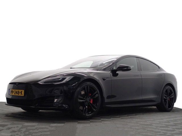Tesla Model S - 75 Base Black Pack- SOH 88%, Panoramadak,  Alcantara Interieur afwerking, Autopilot